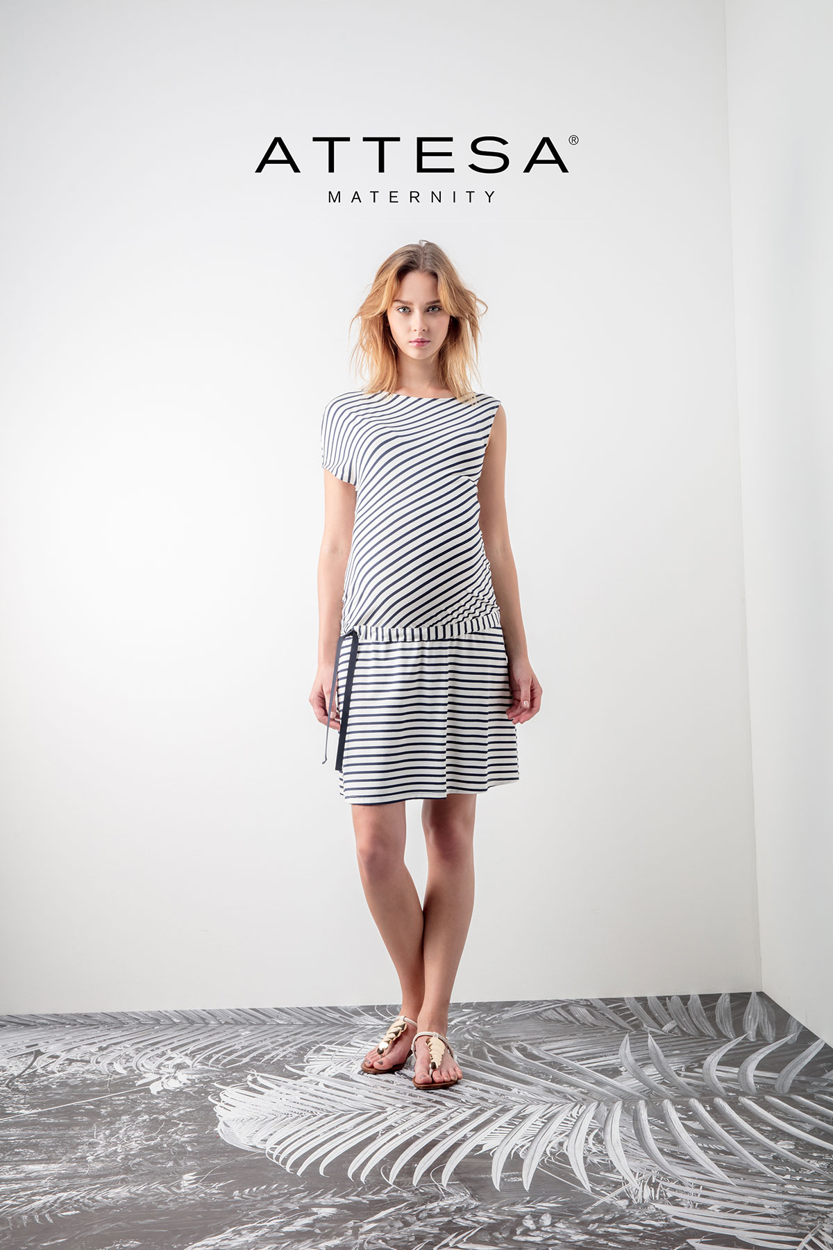 attesa maternity dress