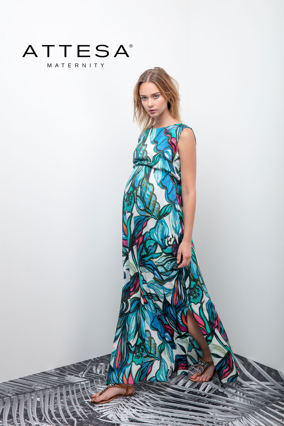 attesa maternity dress