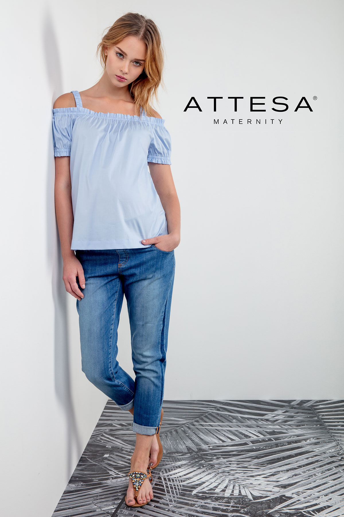 attesa maternity dress