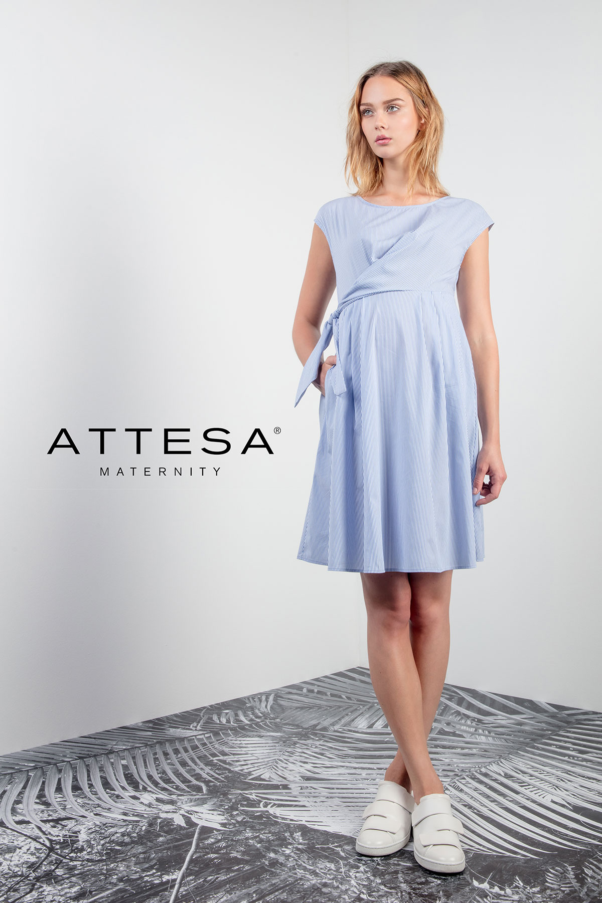 attesa maternity dress
