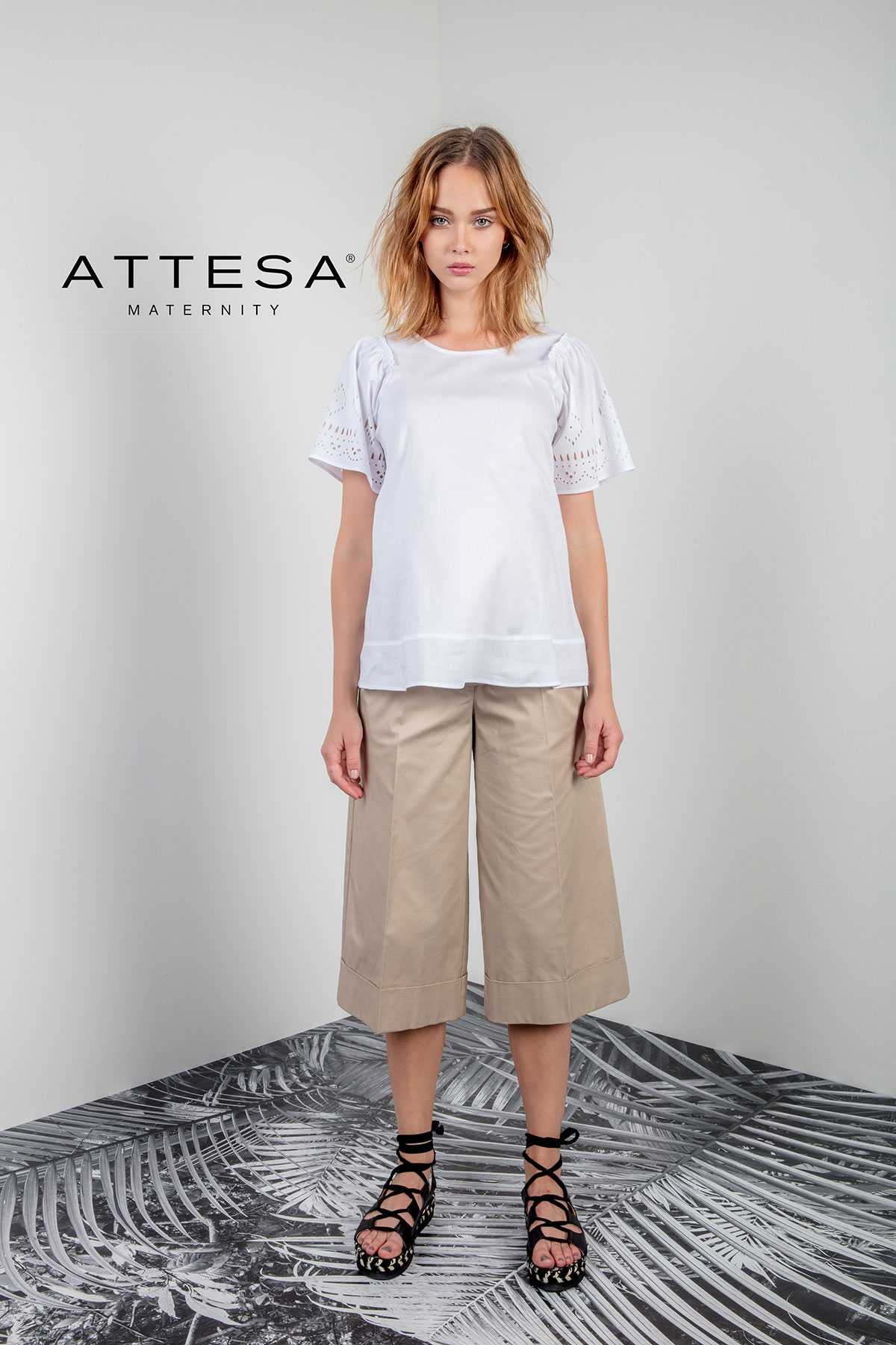 attesa maternity maglia blusa
