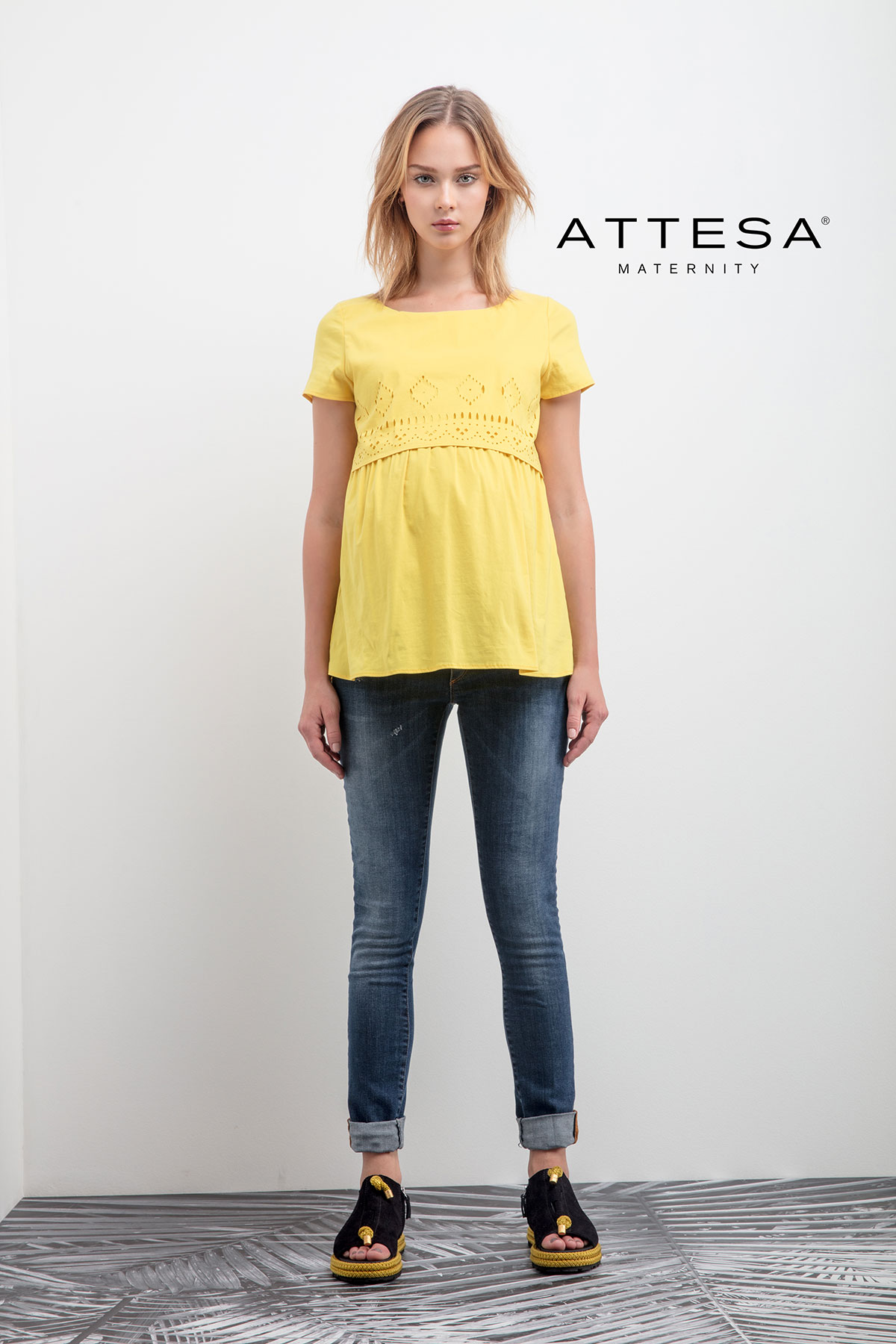 attesa maternity jeans premaman