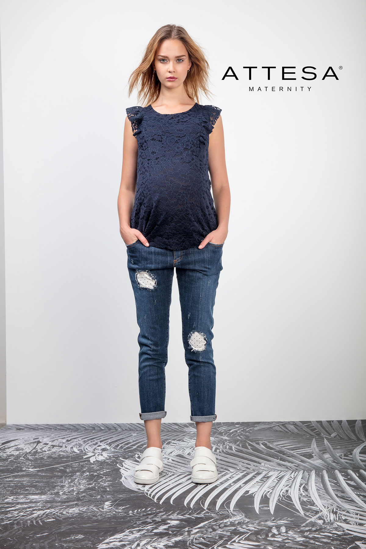 attesa maternity dress