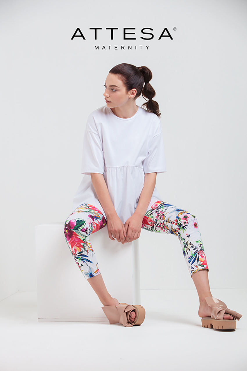 attesa maternity maglia blusa