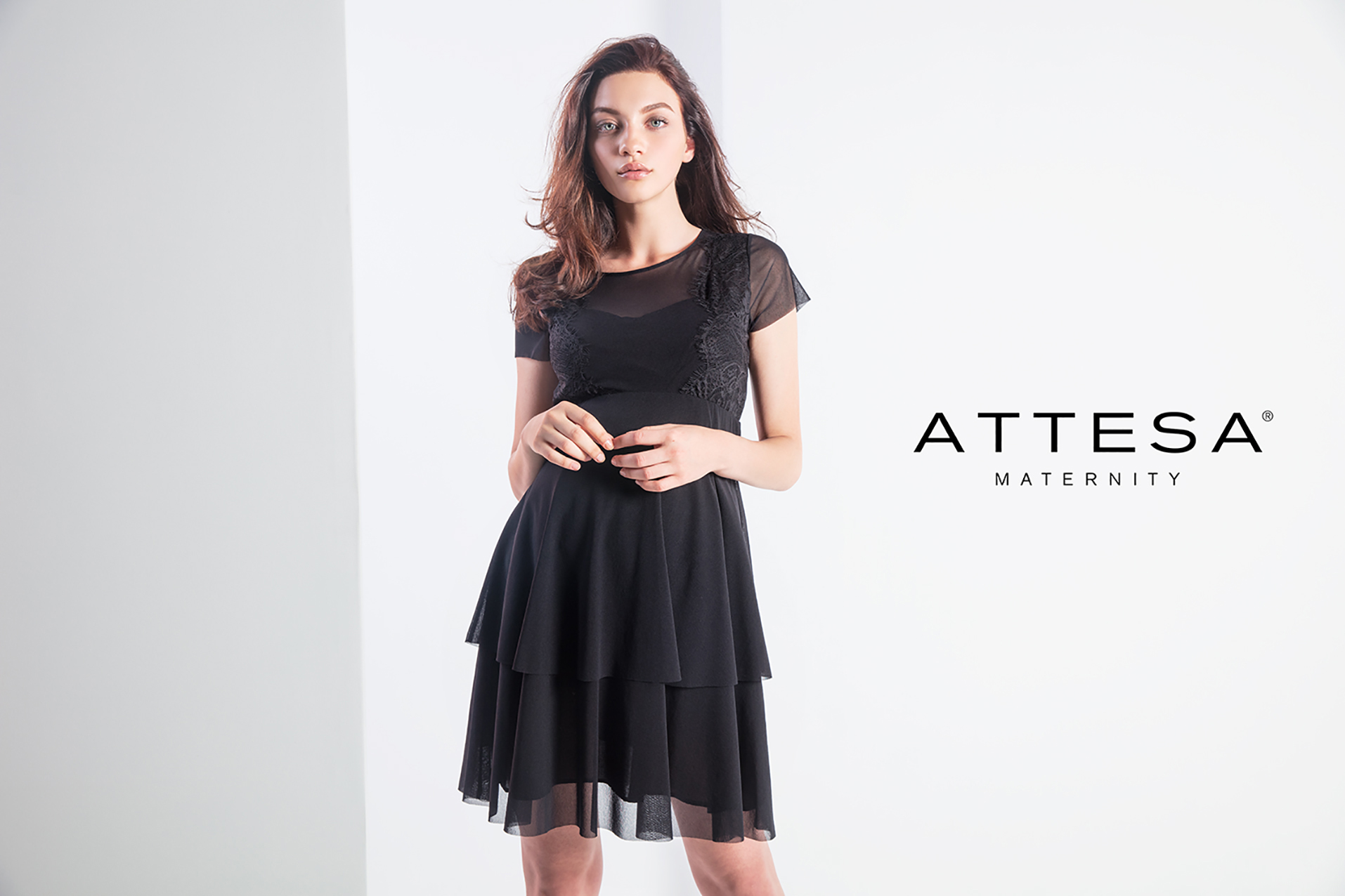 attesa maternity dress