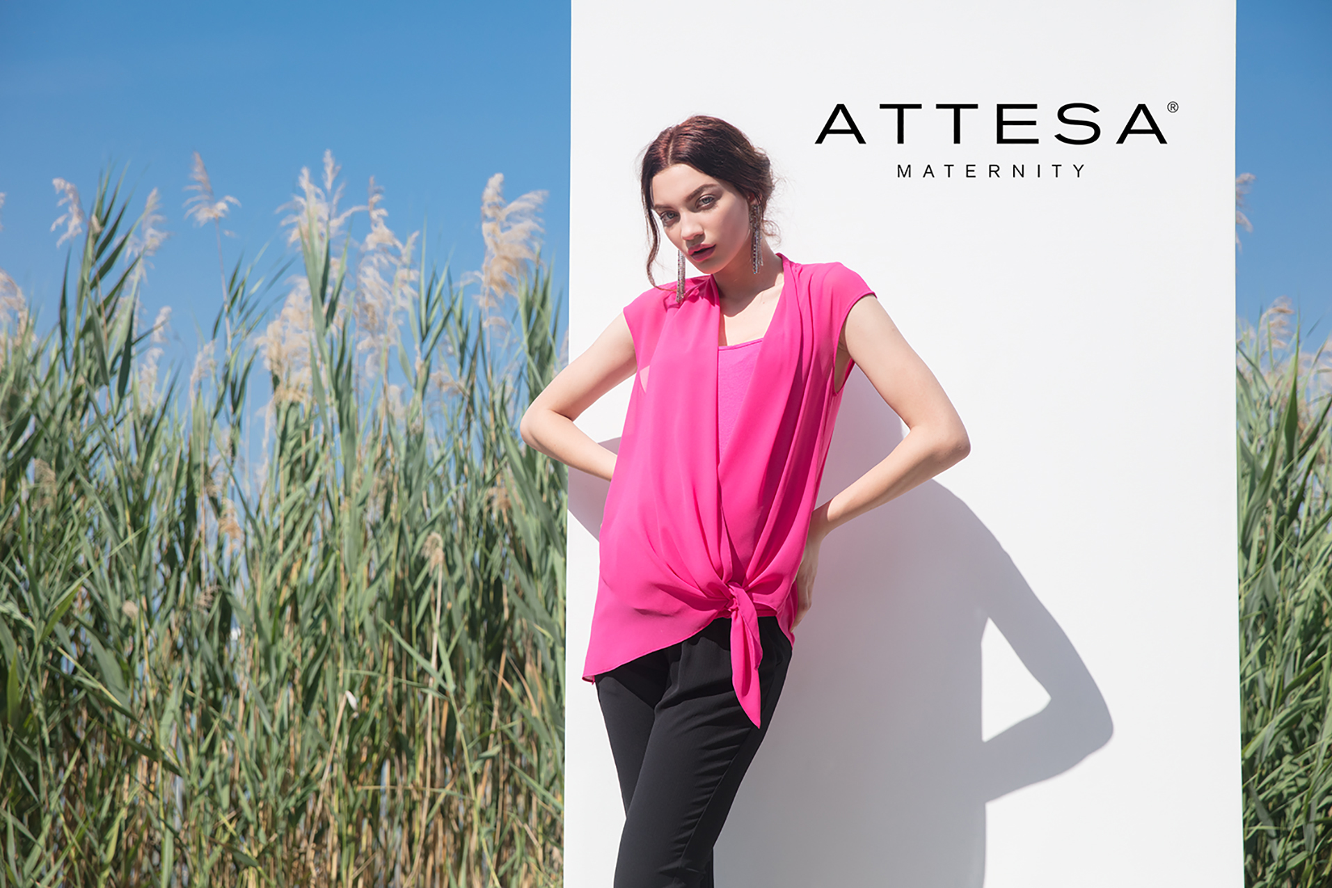 attesa maternity dress
