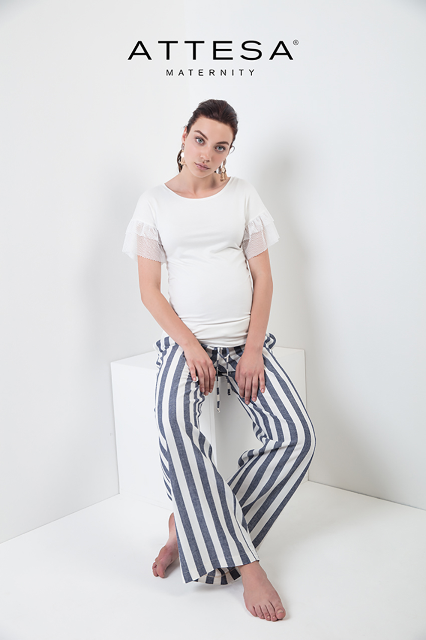 attesa maternity maglia blusa
