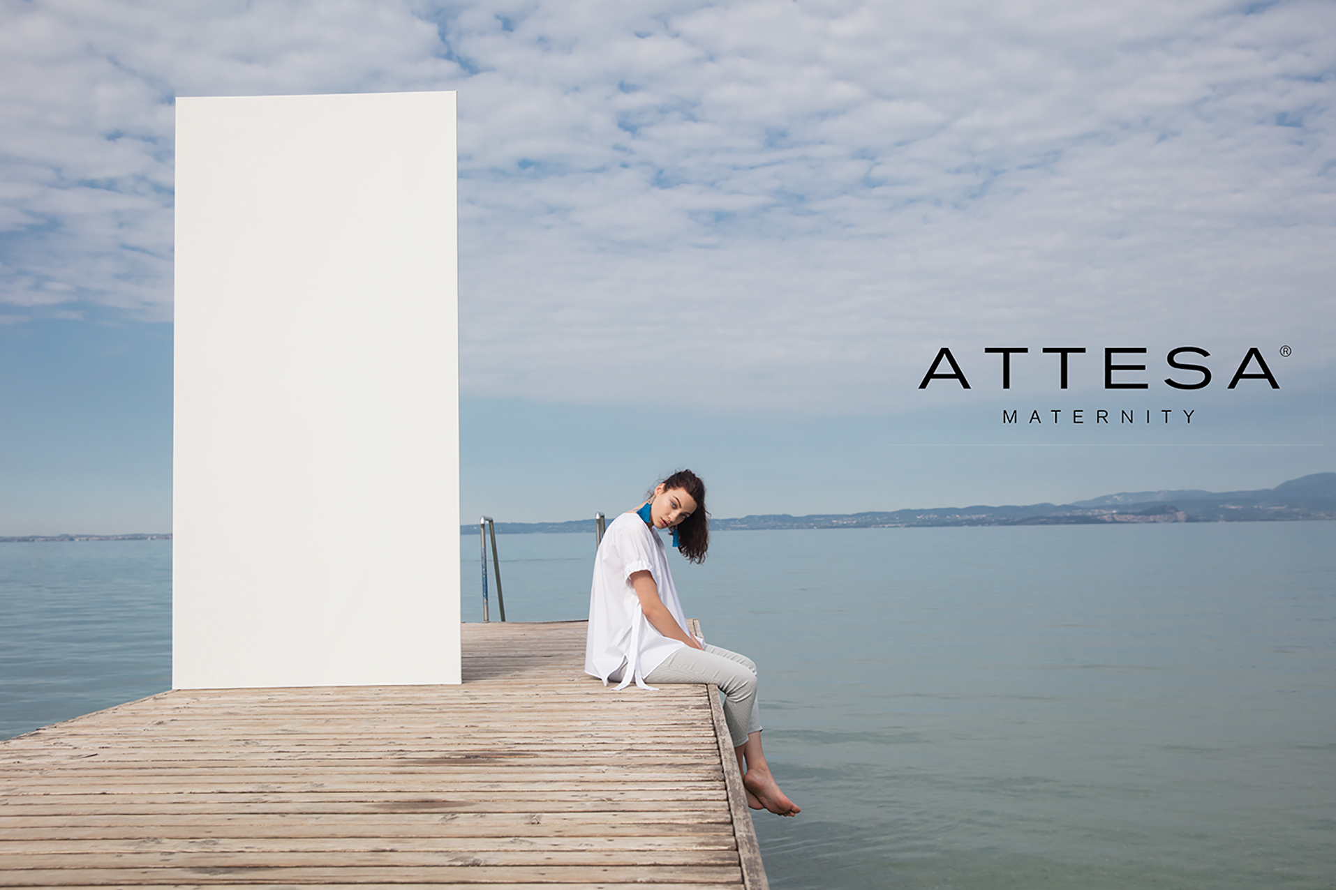 attesa maternity dress