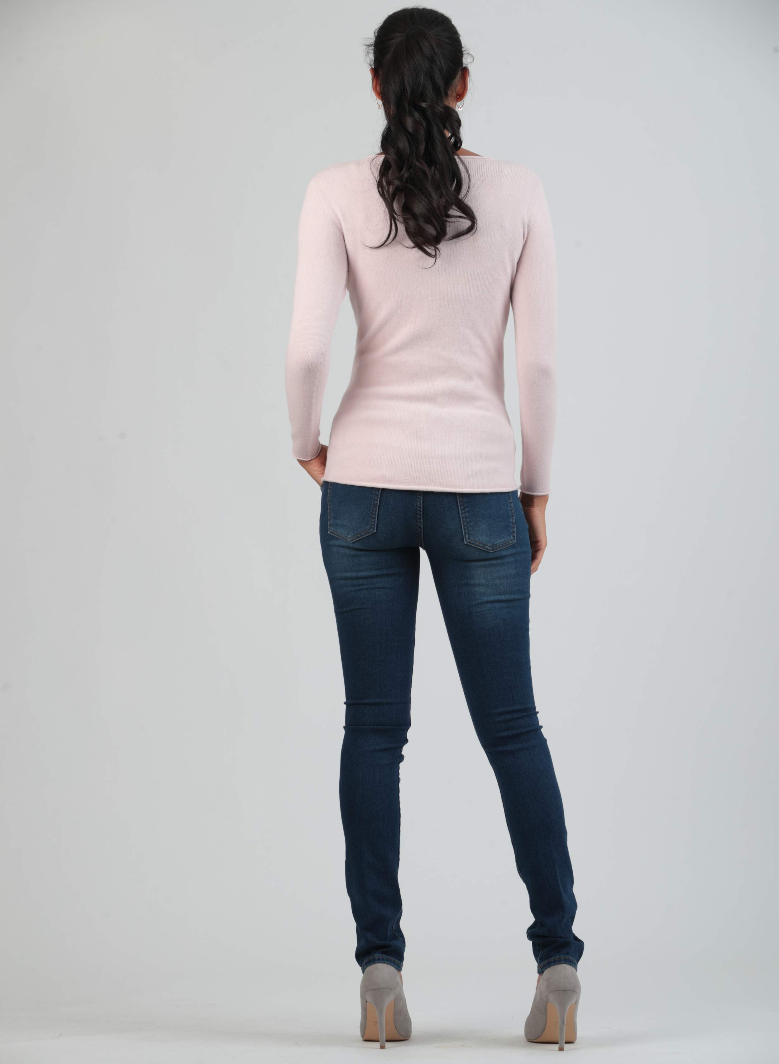 Plush Maternity Jeans (Blue, XS)