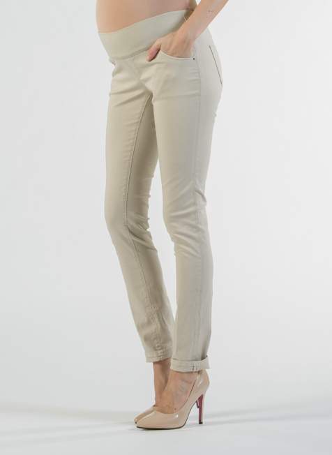 Skinny Fit Maternity Trousers with Under-Tummy Structure (Corda , XXS)