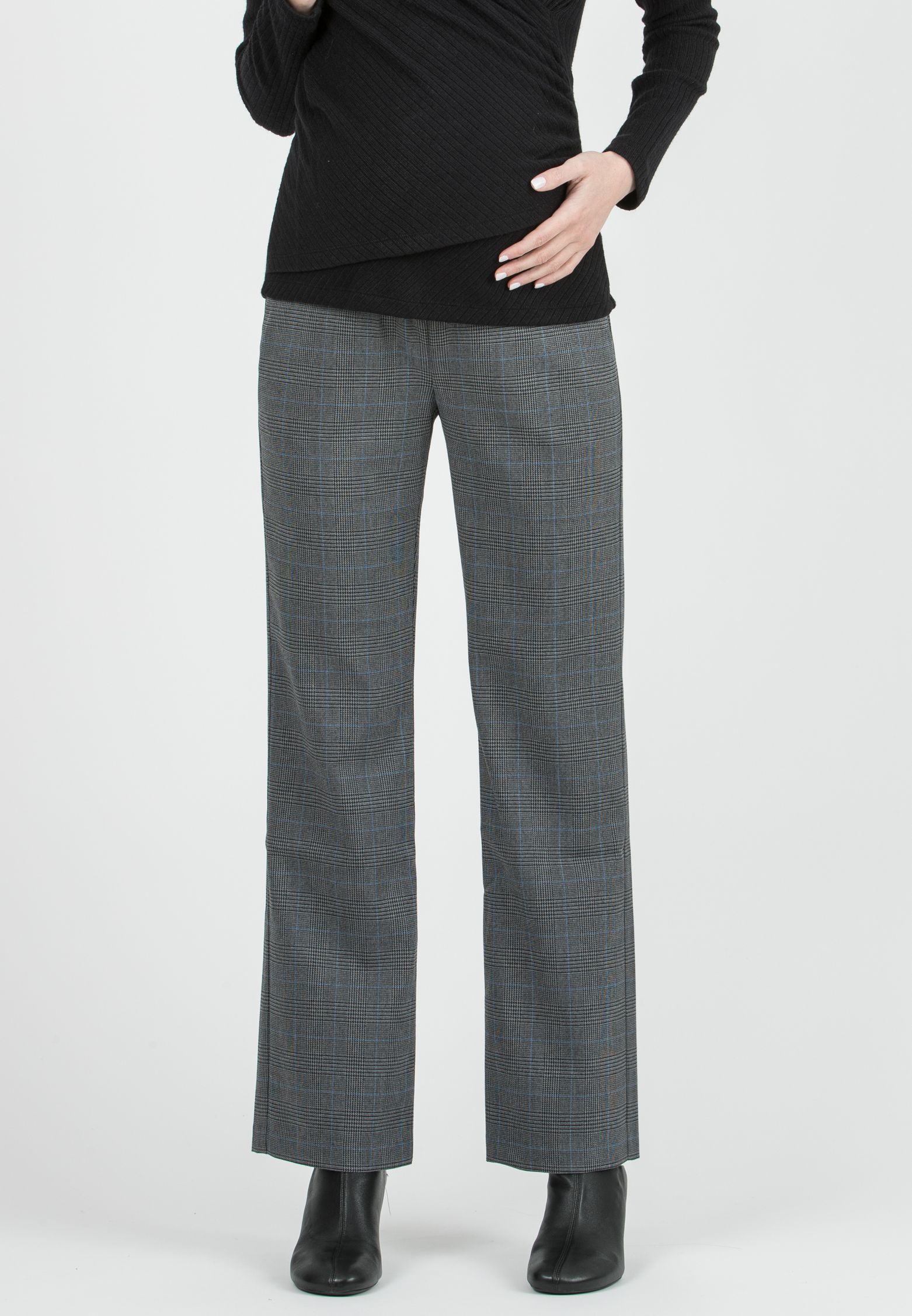 ALEX - Pantalone Premaman in Fantasia (Azzurro)