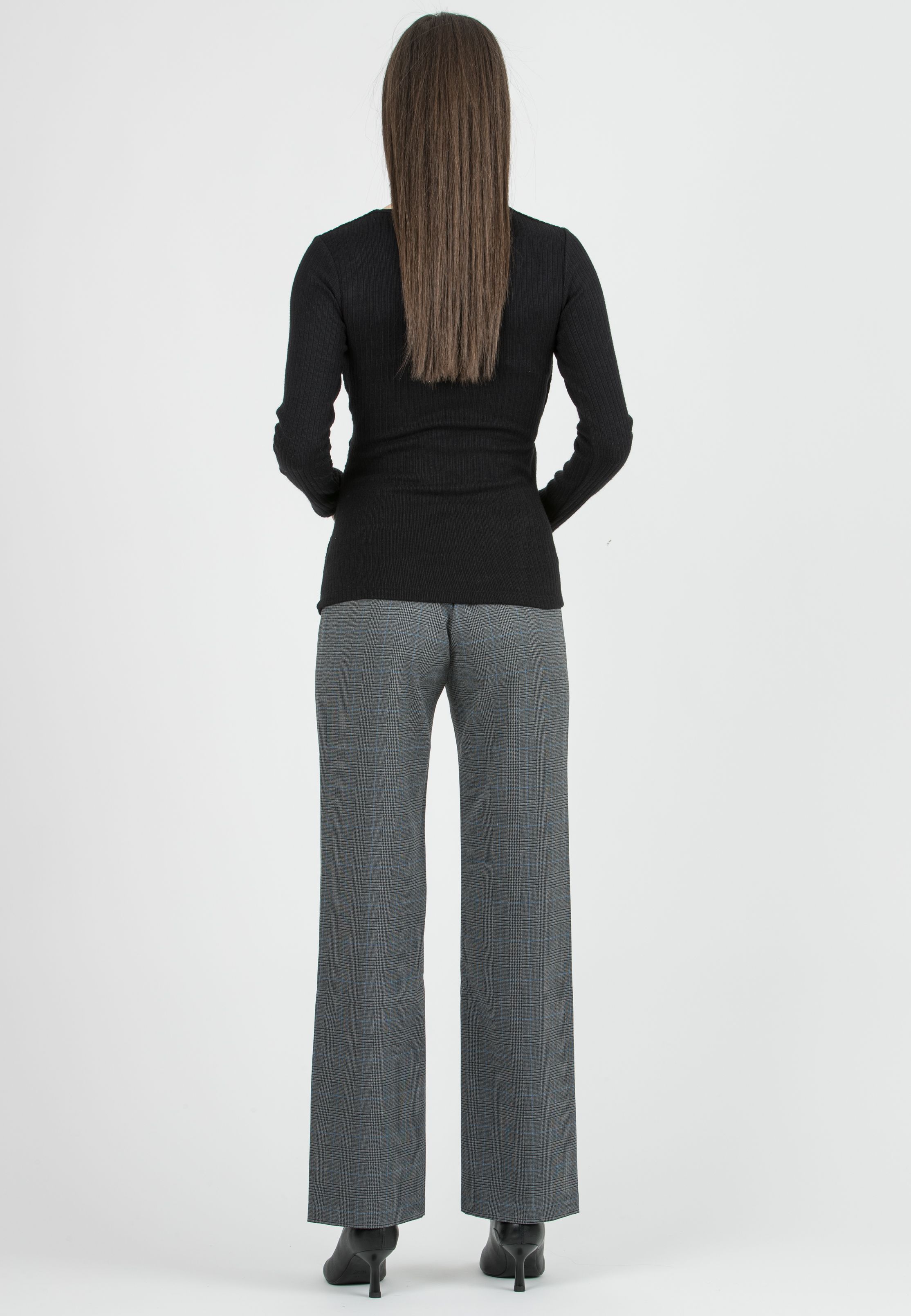 ALEX - Pantalone Premaman in Fantasia (Azzurro)