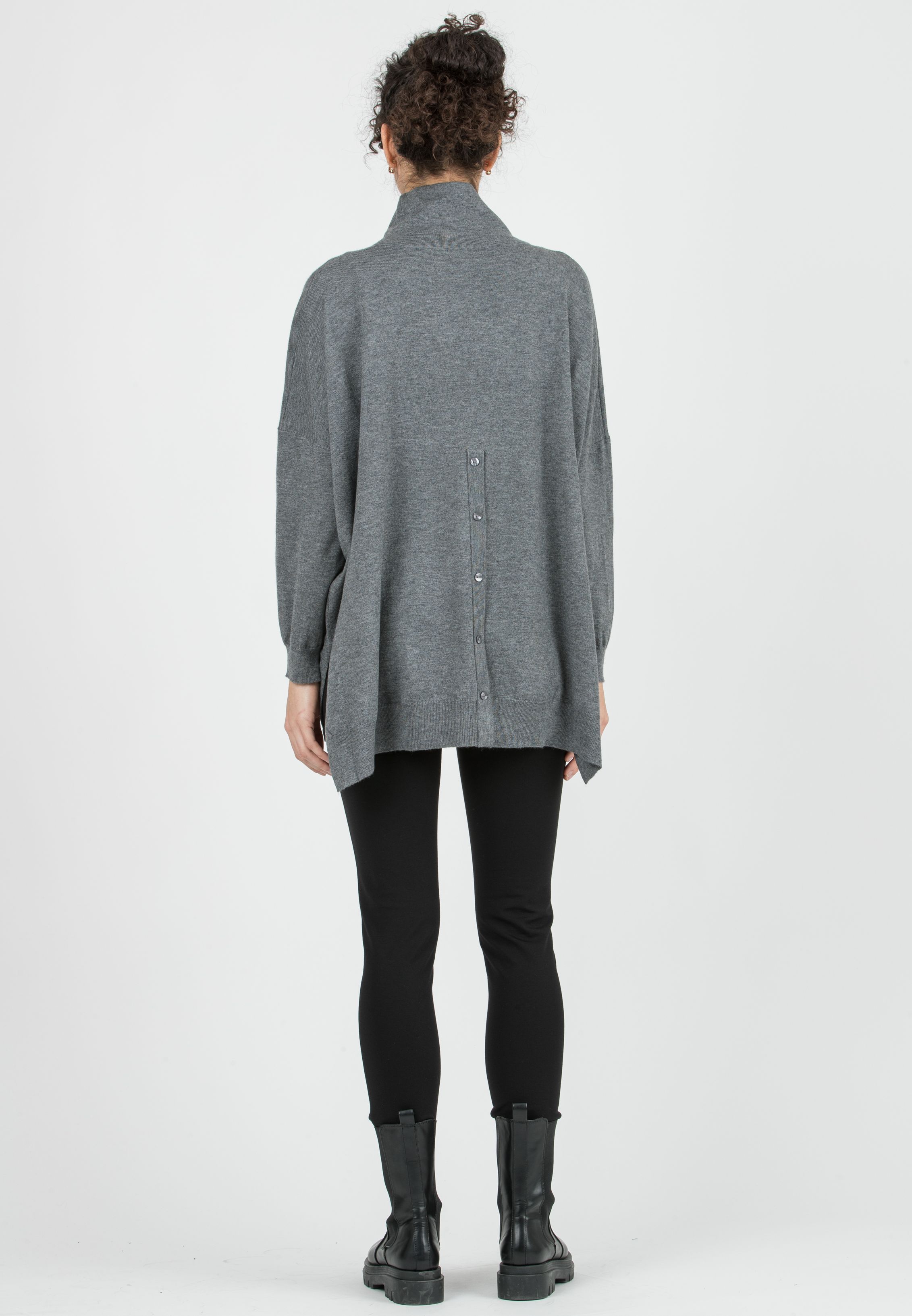 CRIS - Leggings Premaman in Punto Milano Tecnico (Nero, XS)