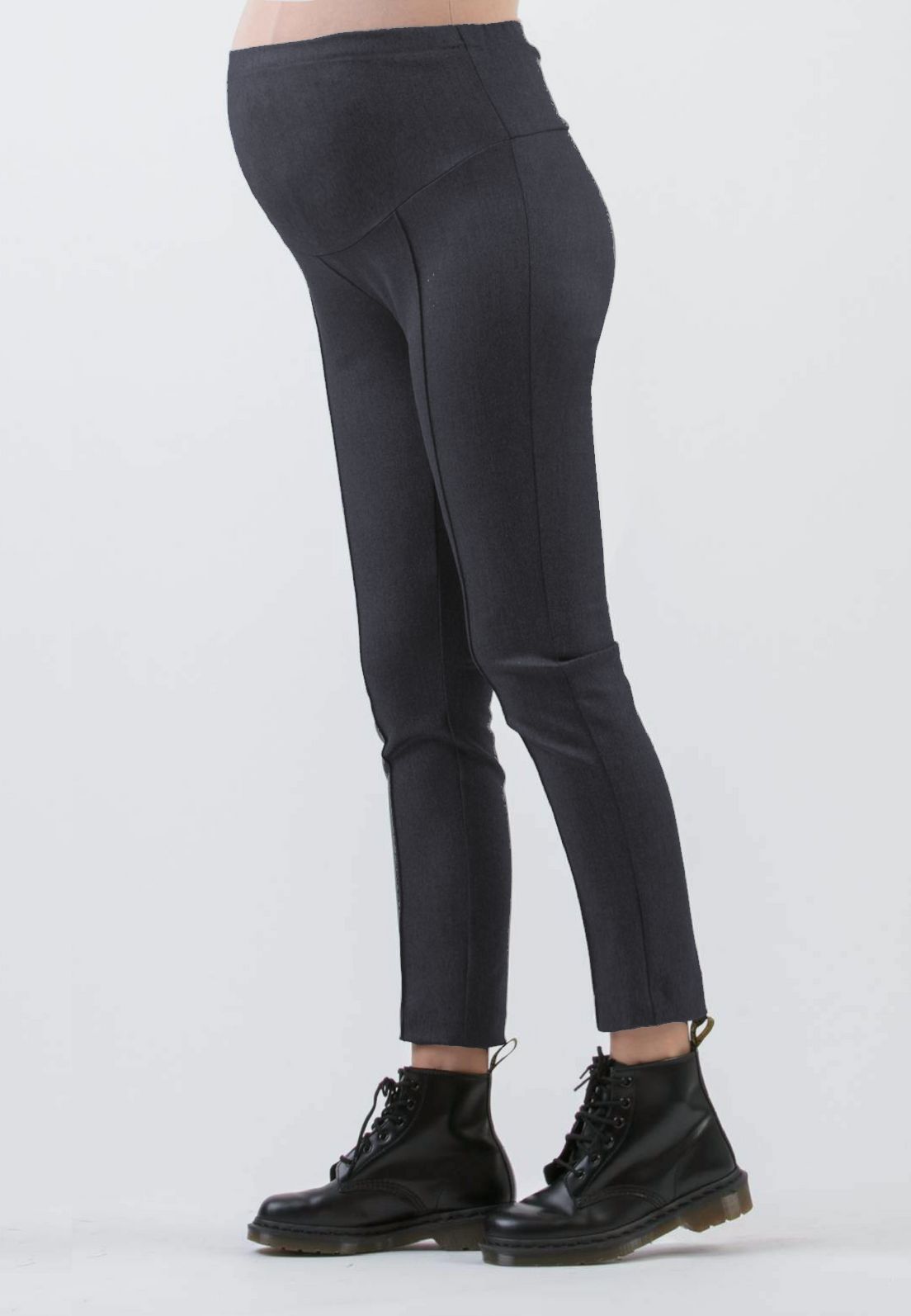 Maternity Bi-Stretch Leggings (Blue, XS)