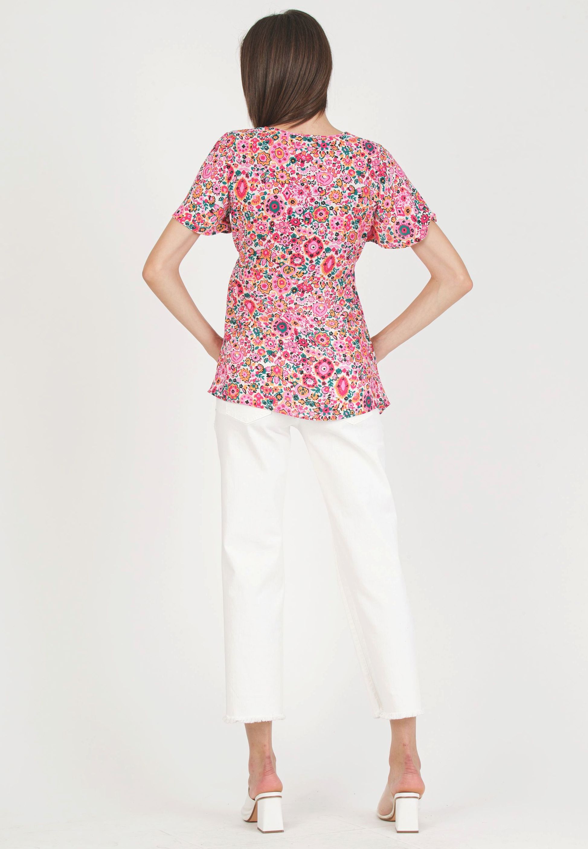 SELENE F - Printed Maternity & Nursing Top (Fragola)