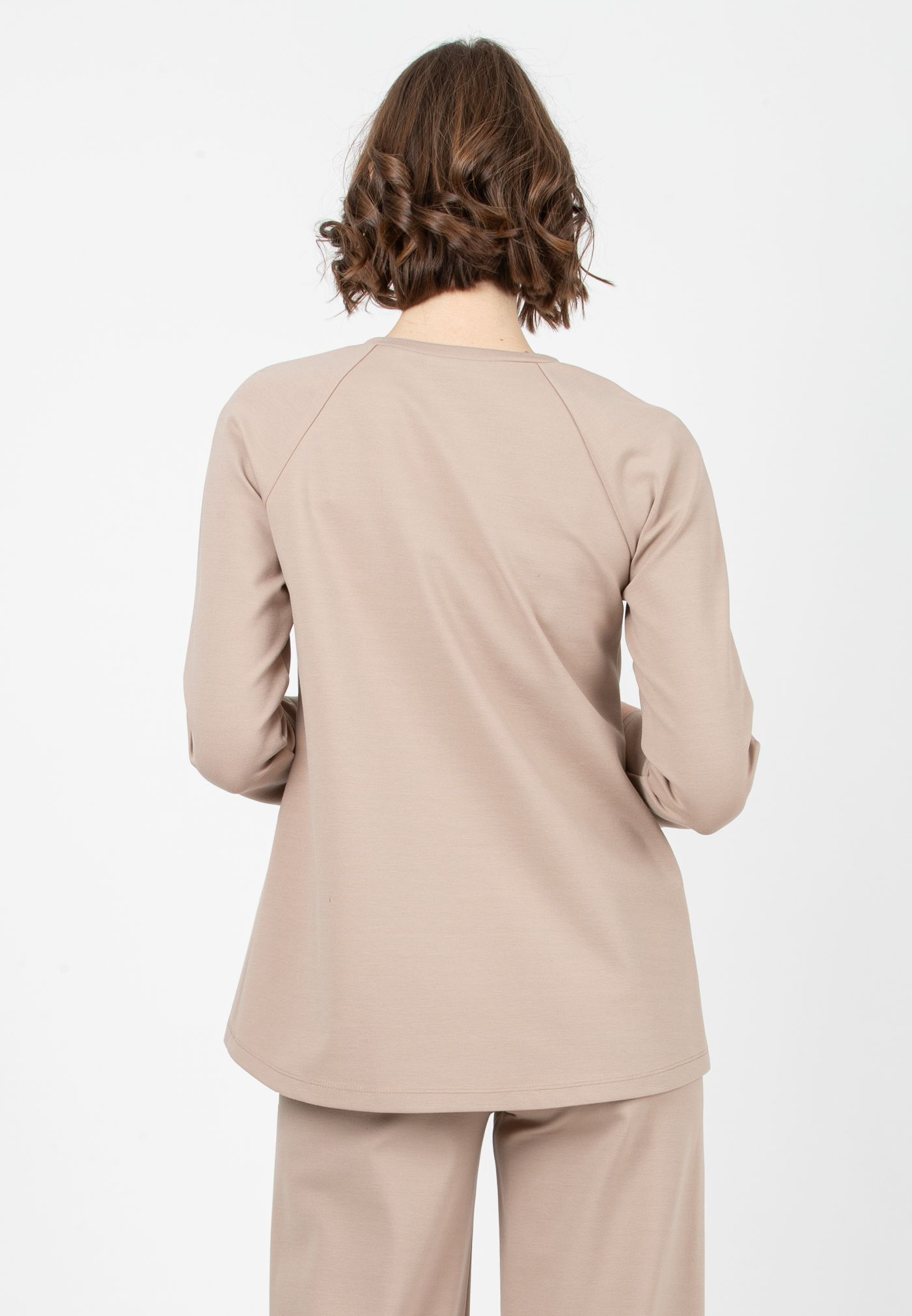 ALY - Maternity & Nursing Sweatshirt with Raglan Sleeve (Ecru', XS)