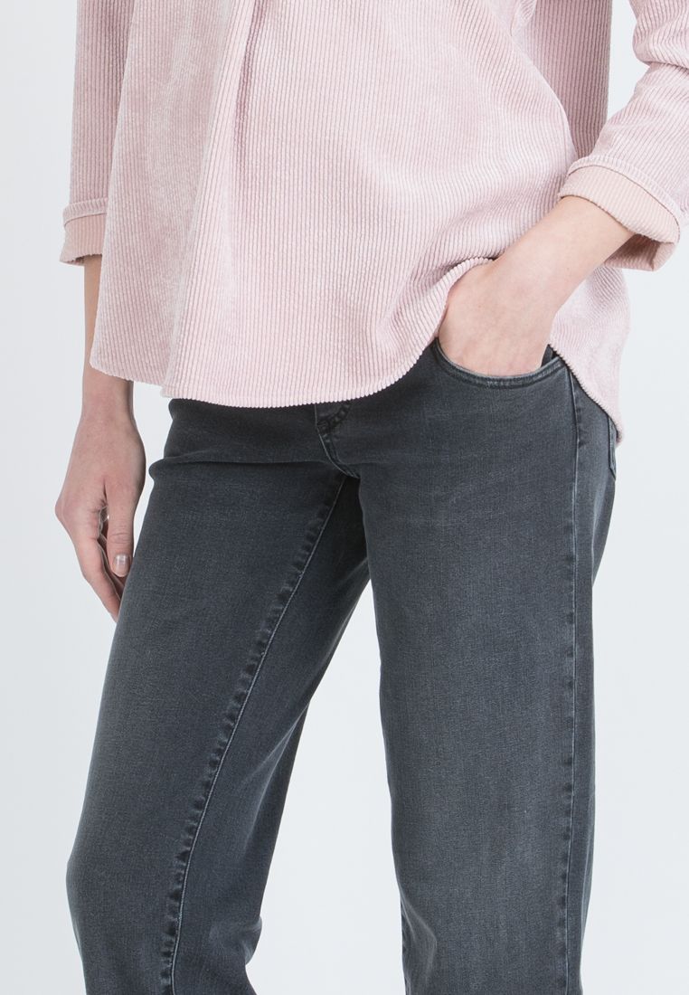 RHIANNA - Balloon Maternity Jeans (Grigio Medio)