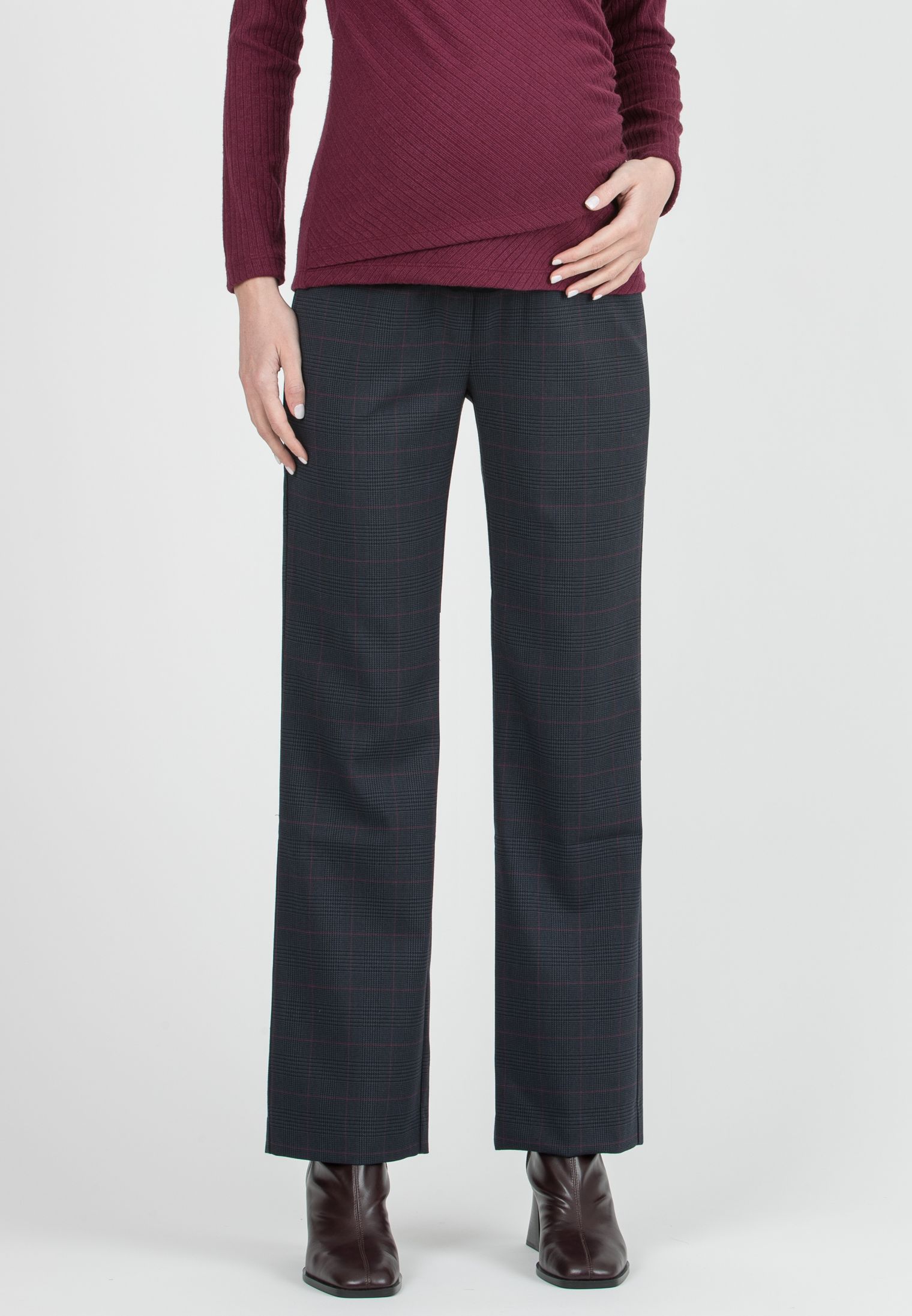 ALEX - Pantalone Premaman in Fantasia (Ciclamino)