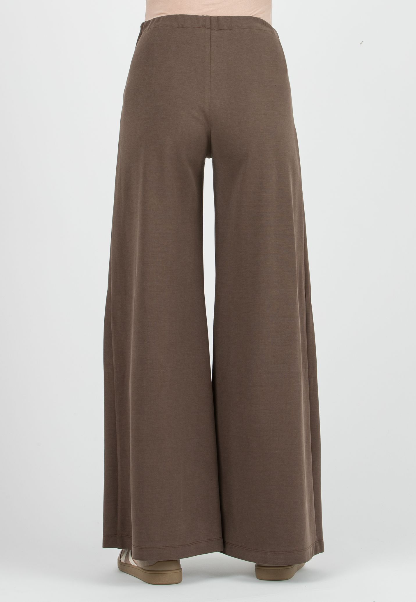 JAMIE - Maternity Modal Trousers with Box Pleats (Nocciola)