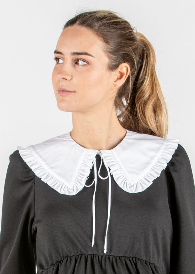 Collar in Cotton Poplin (Avorio)