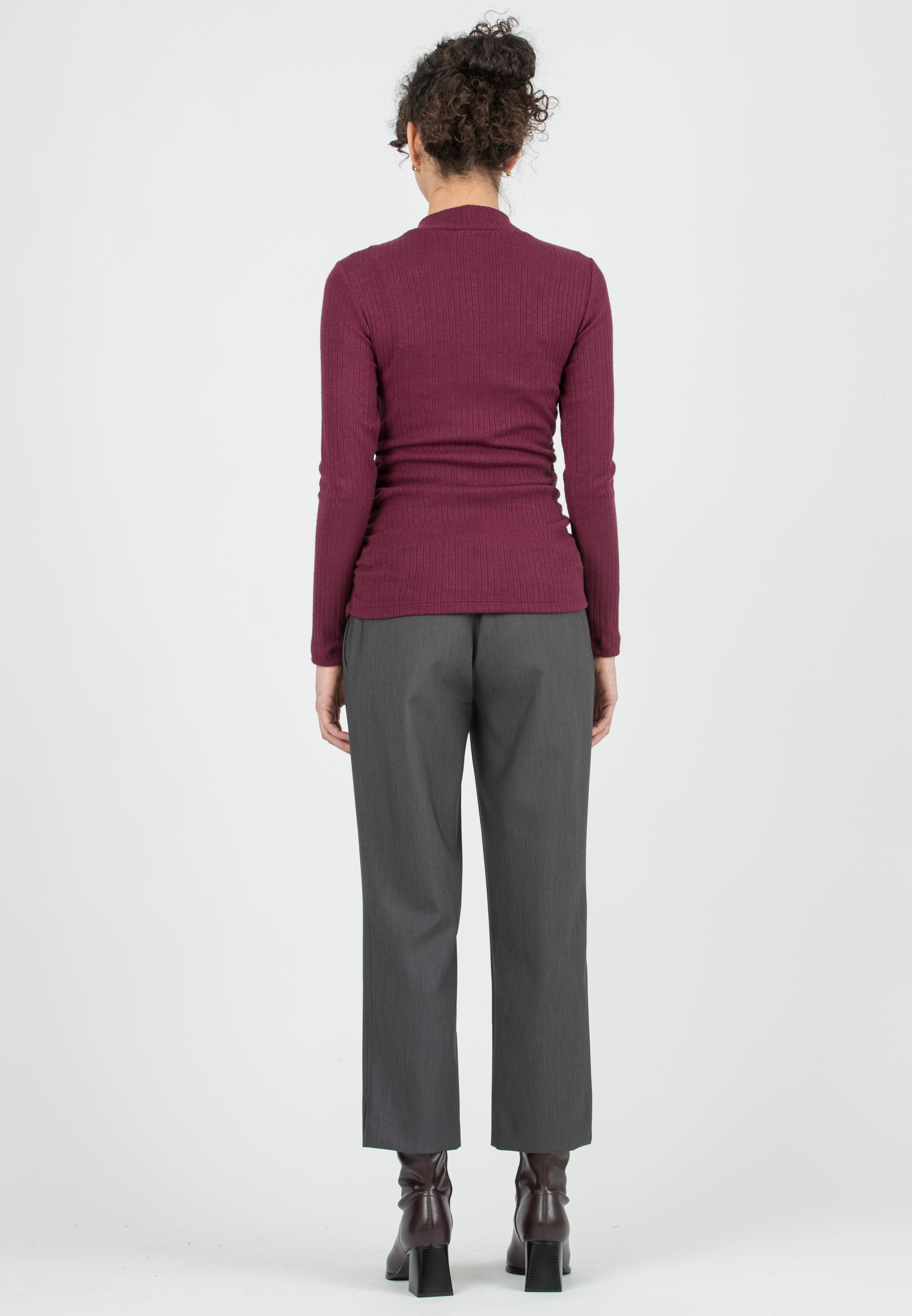 ROBIN - Maternity Trousers (Grigio Melange)