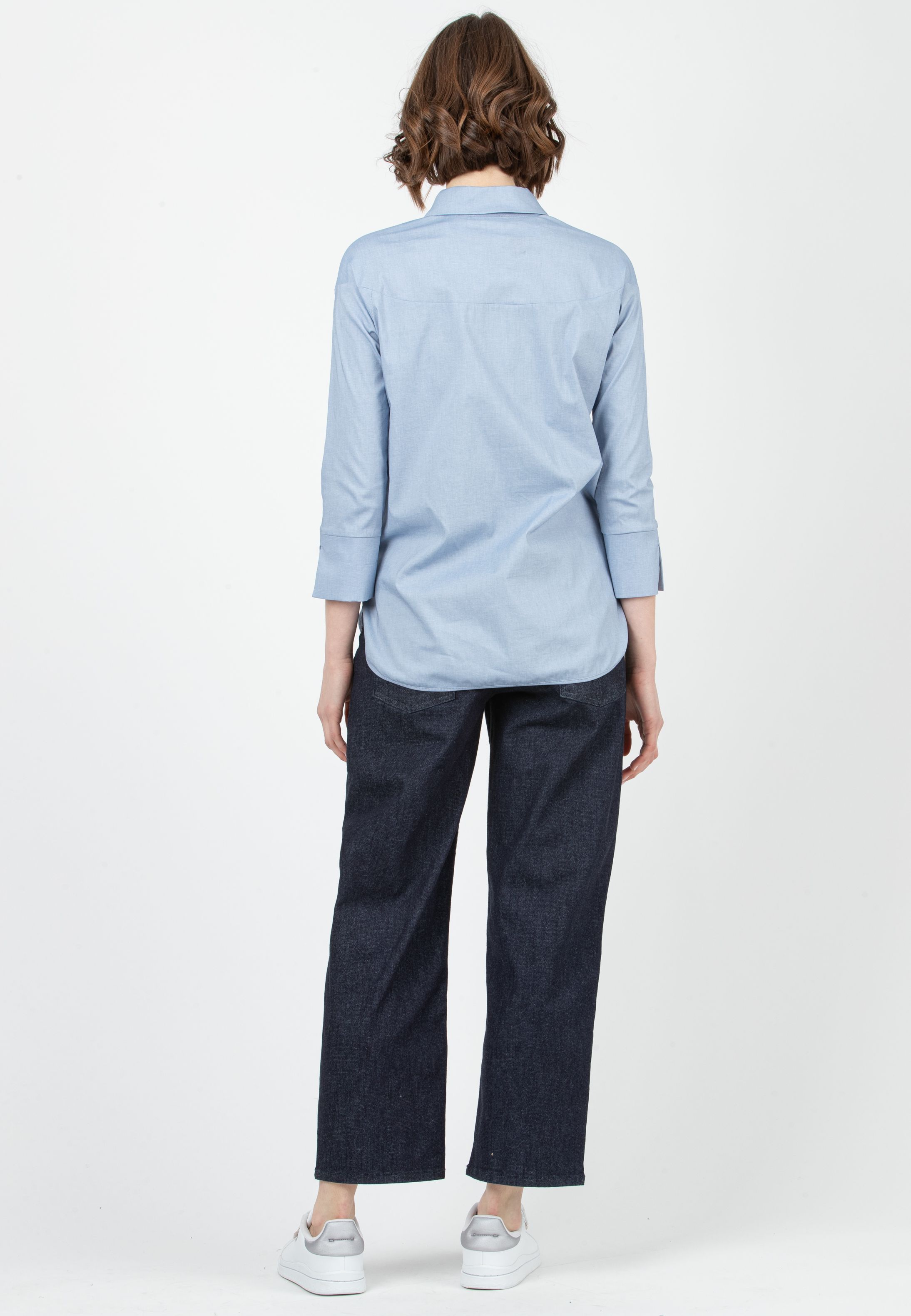 RHIANNA - Balloon Maternity Jeans (Blu Scuro)