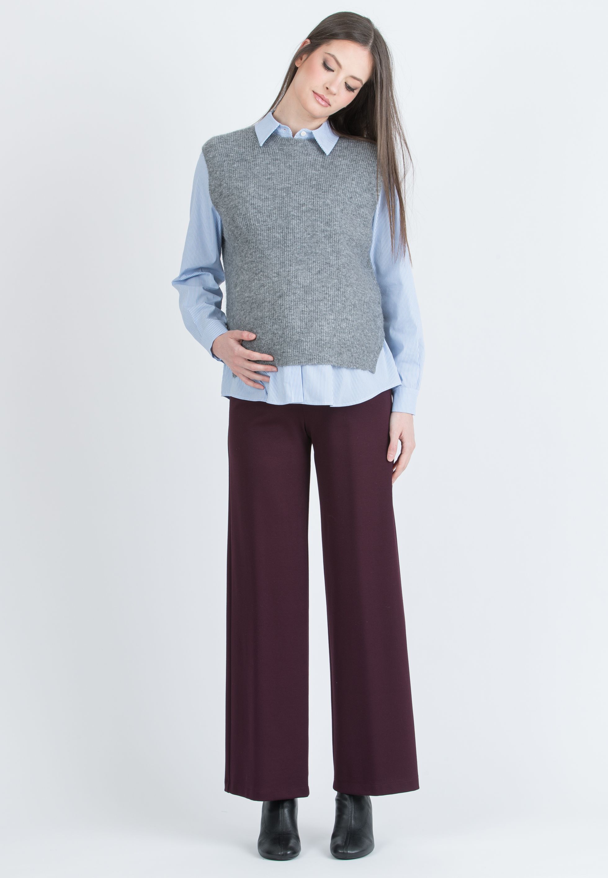 WENDY - Gilet Premaman (Grigio Chiaro, OS)
