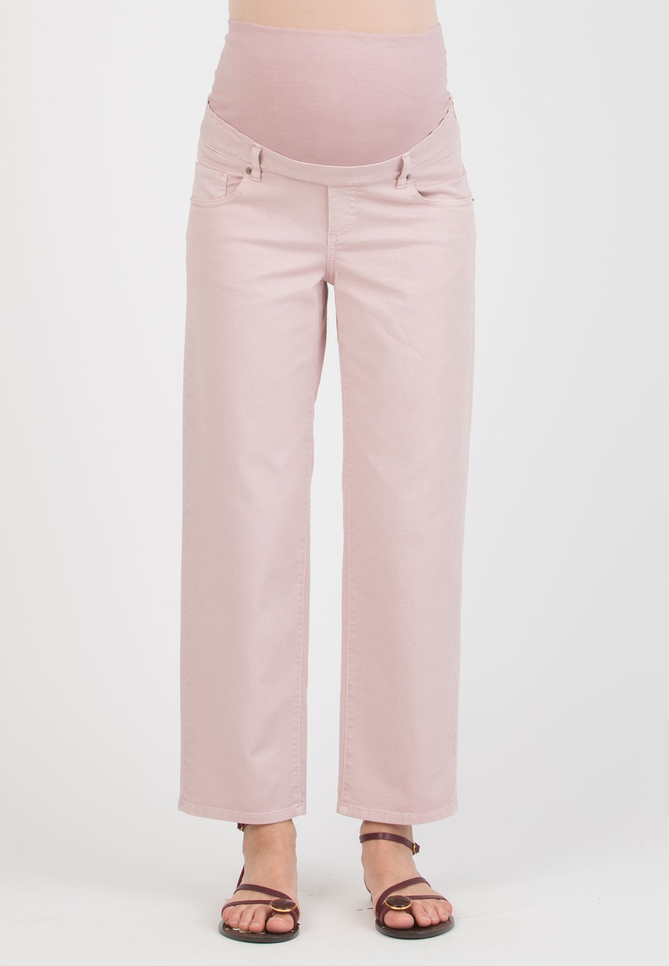 RHIANNA - Balloon Maternity Jeans (Pink, XS)