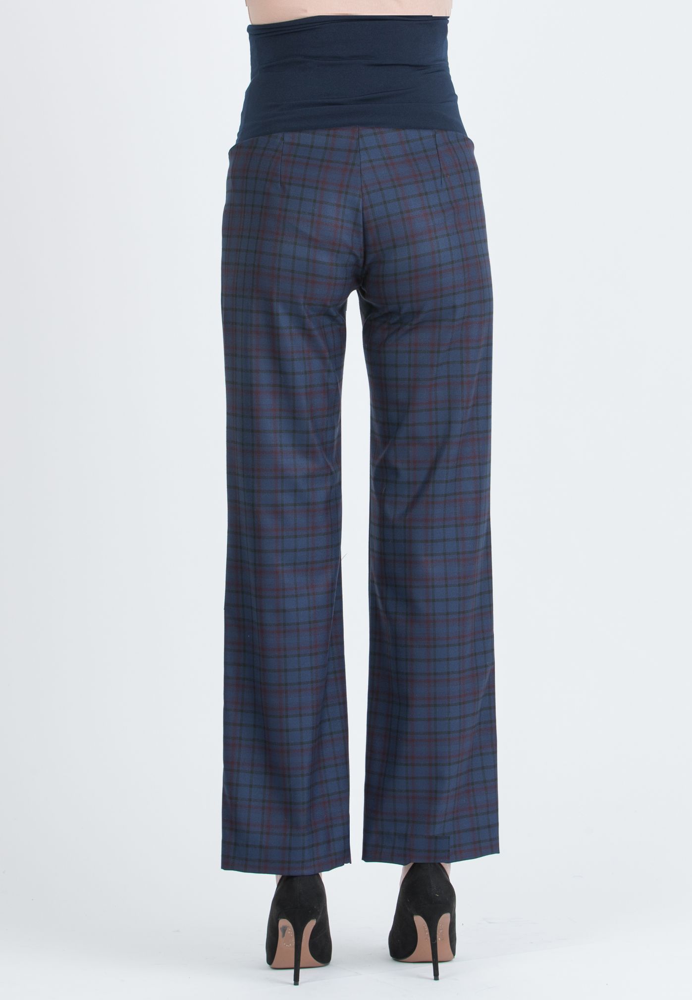 ALEX - Pantalone Premaman in Fantasia (Blu)