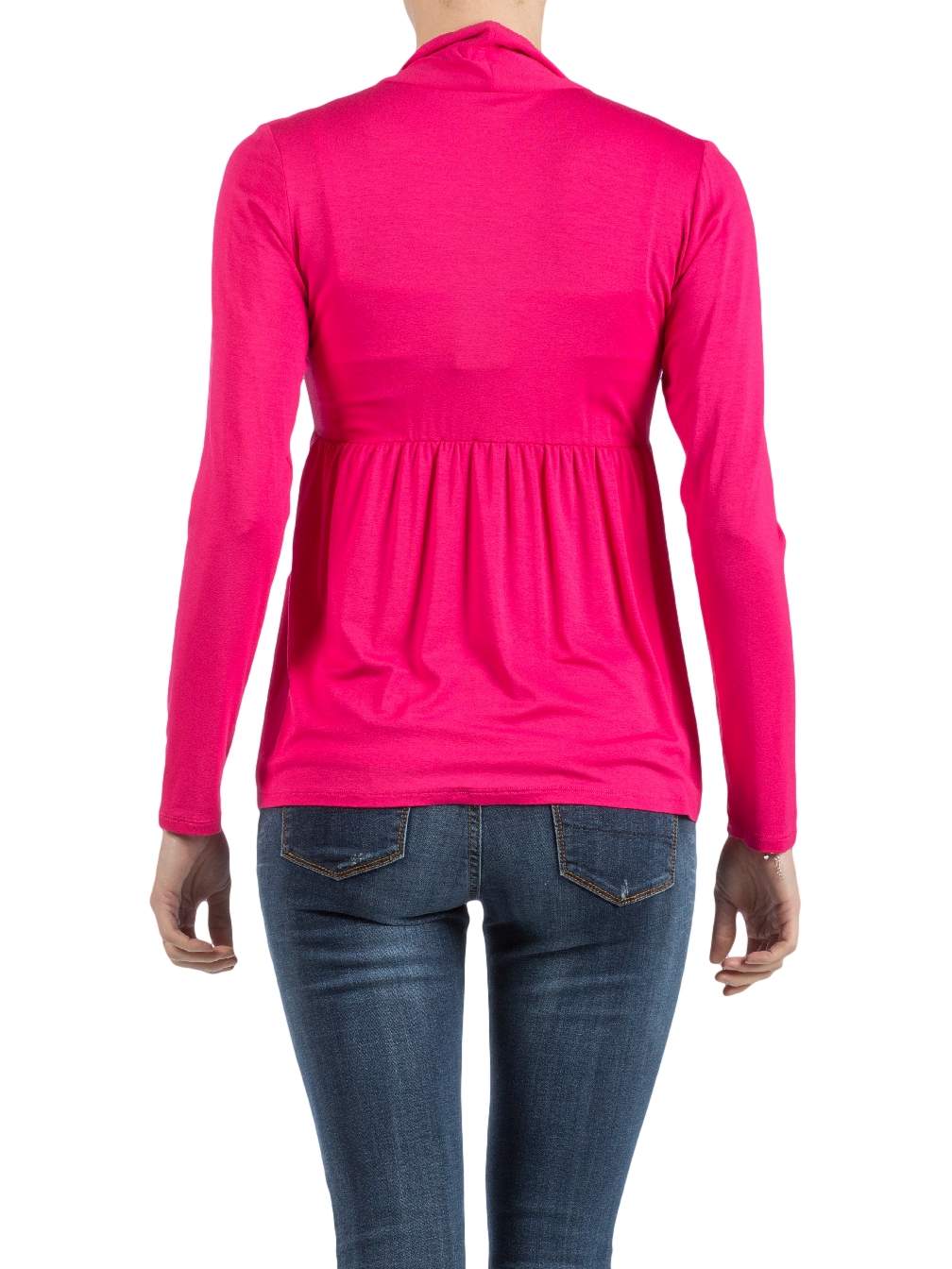 Maternity Cardigan in Jersey (Cyclamen, XXS)