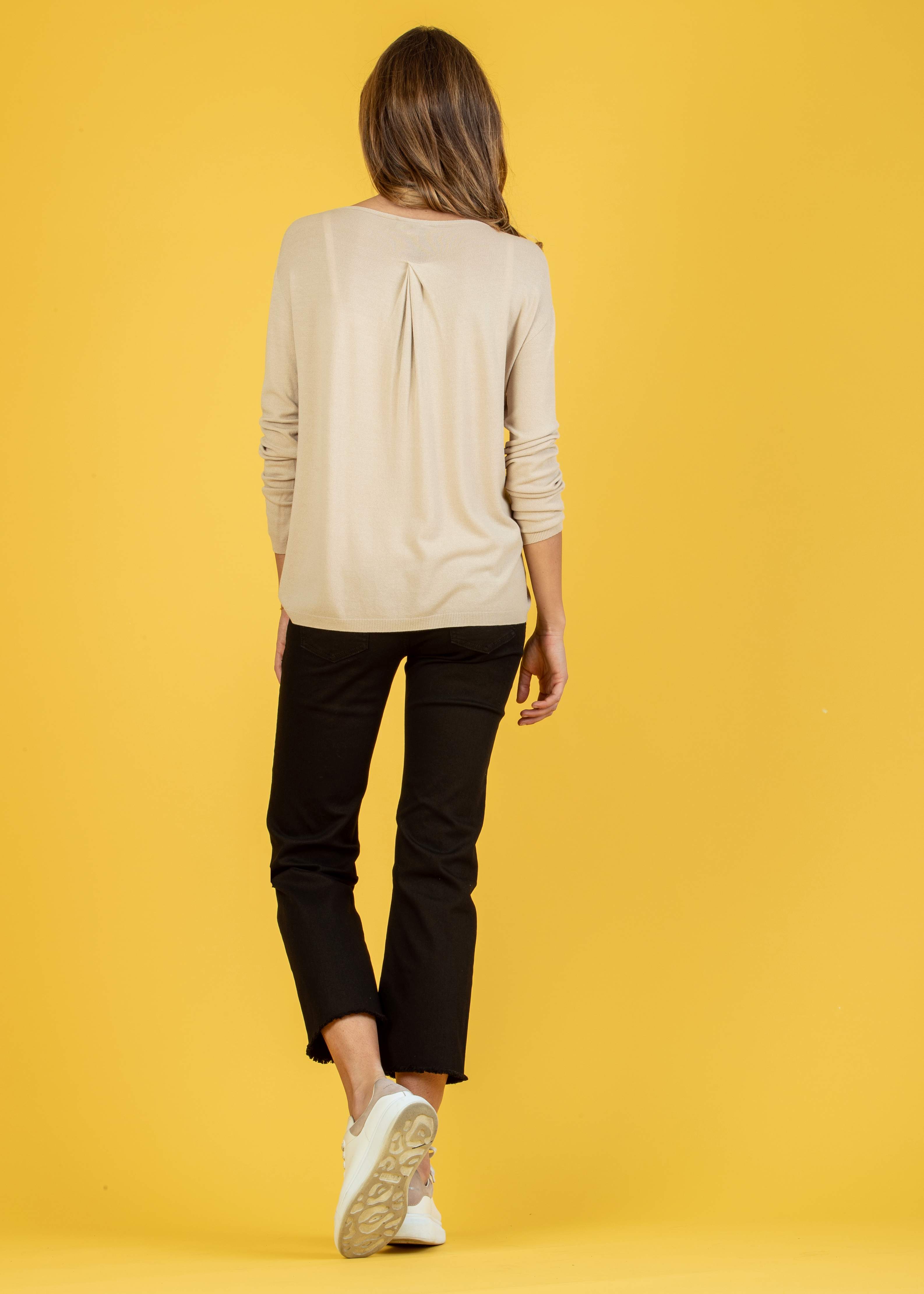 Maternity Sweater (Beige, XS/S)