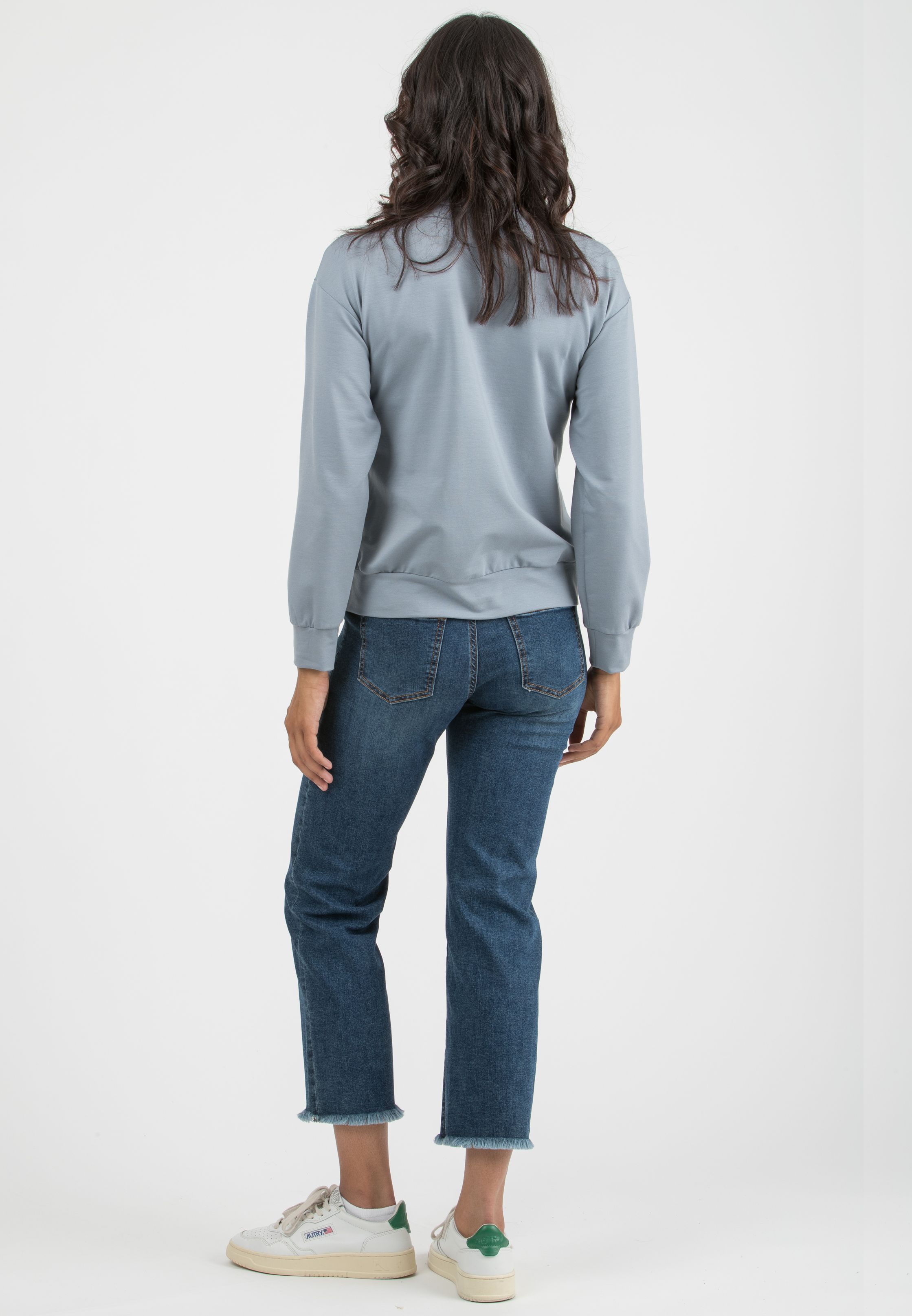 FILIPPA - Felpa Premaman & Allattamento in Bamboo (Avio, XXS)