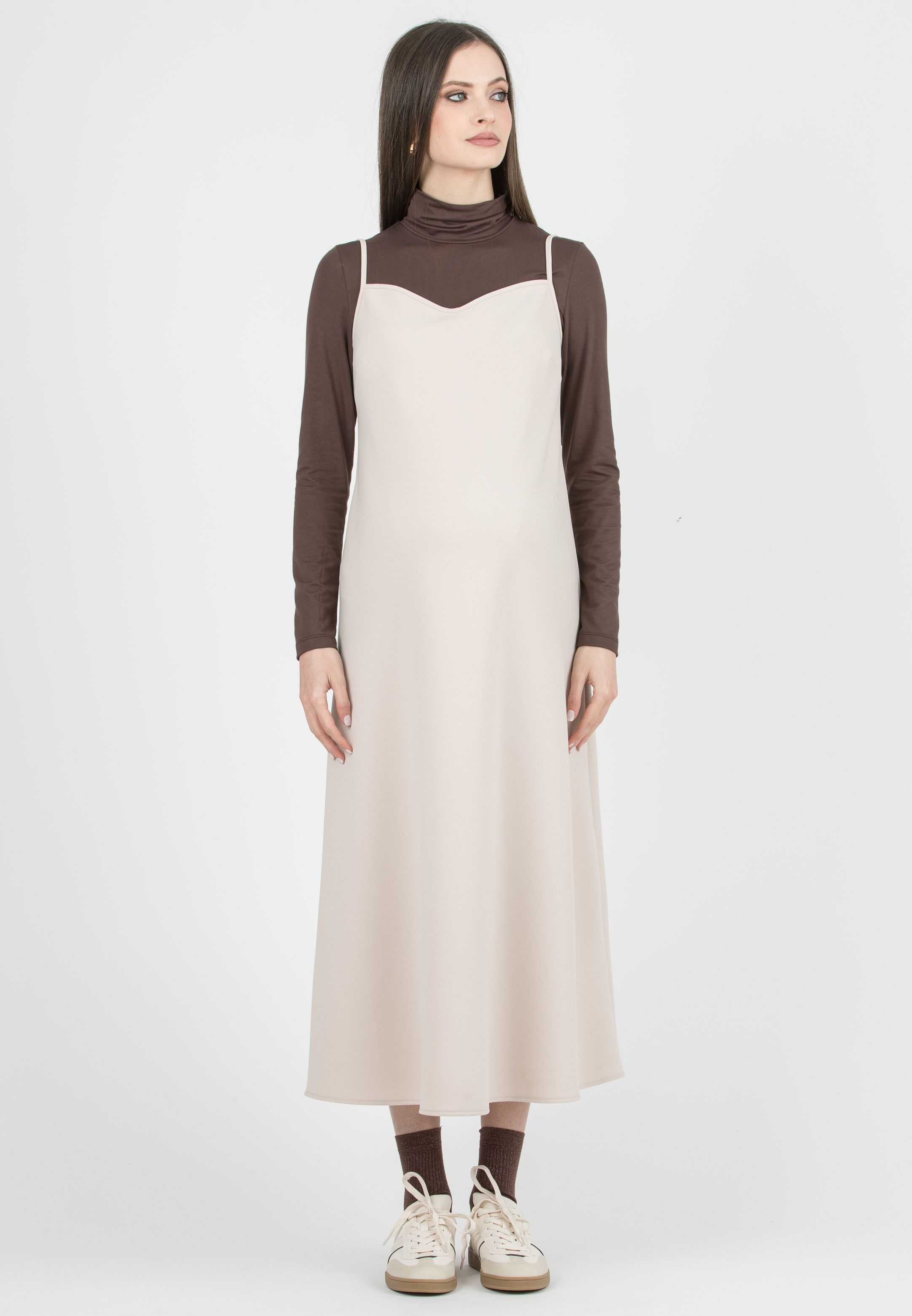 AVERY - Abito Premaman Sottoveste (Avorio, XXS)
