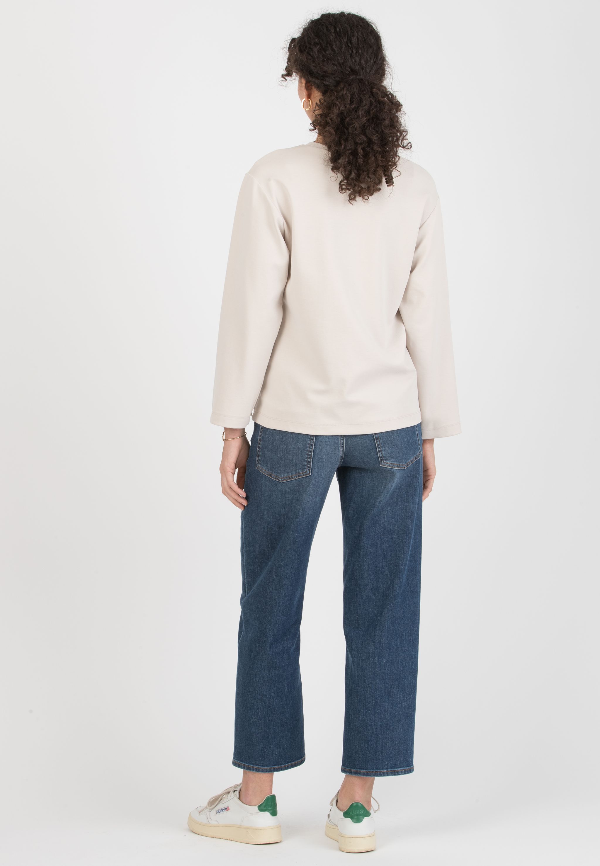 RHIANNA - Balloon Maternity Jeans (Blu)