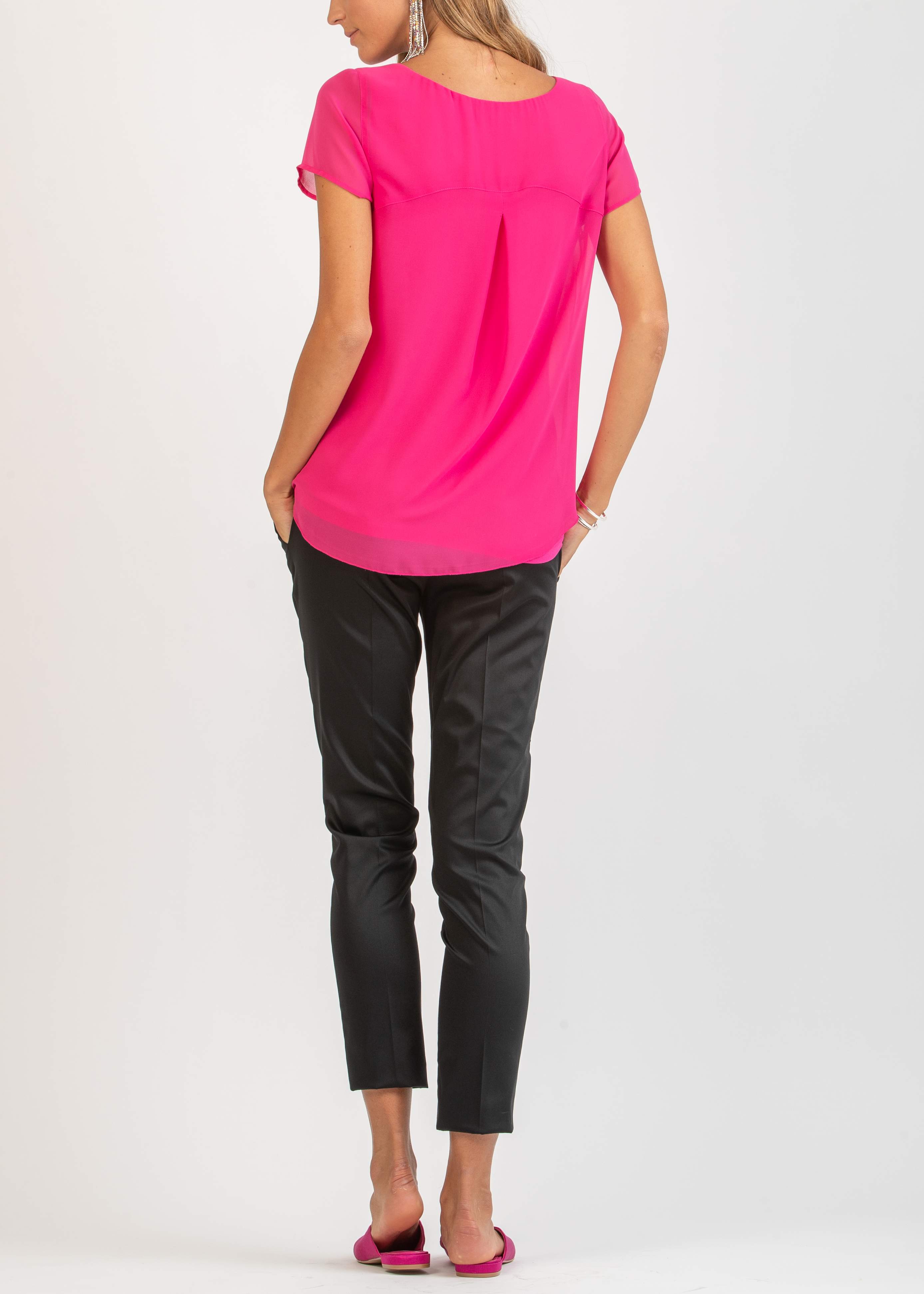 GILDA - Tailored Maternity Trousers in Stretch-Cotton (Black, XXS)