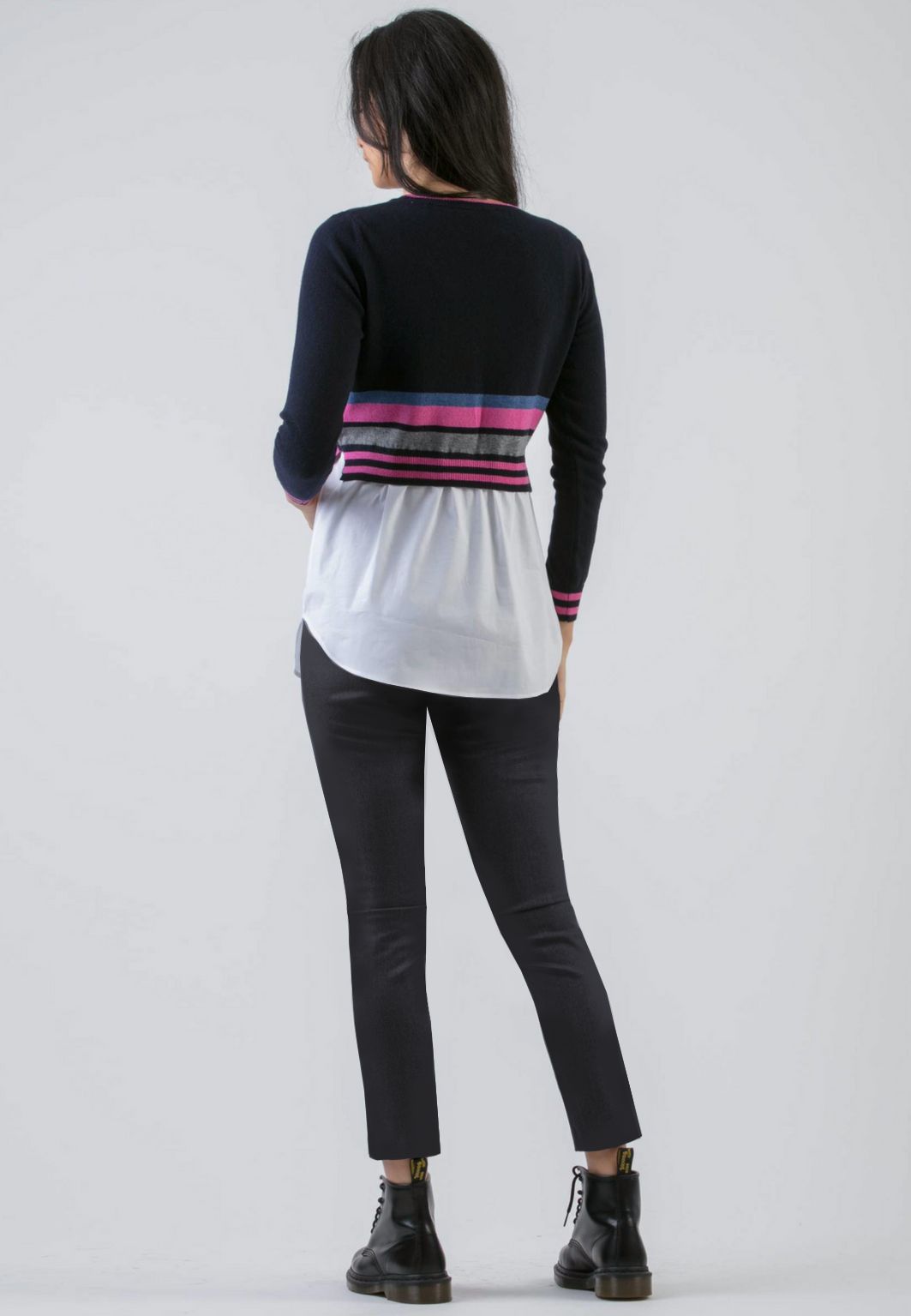 Maternity Bi-Stretch Leggings (Blue, XS)