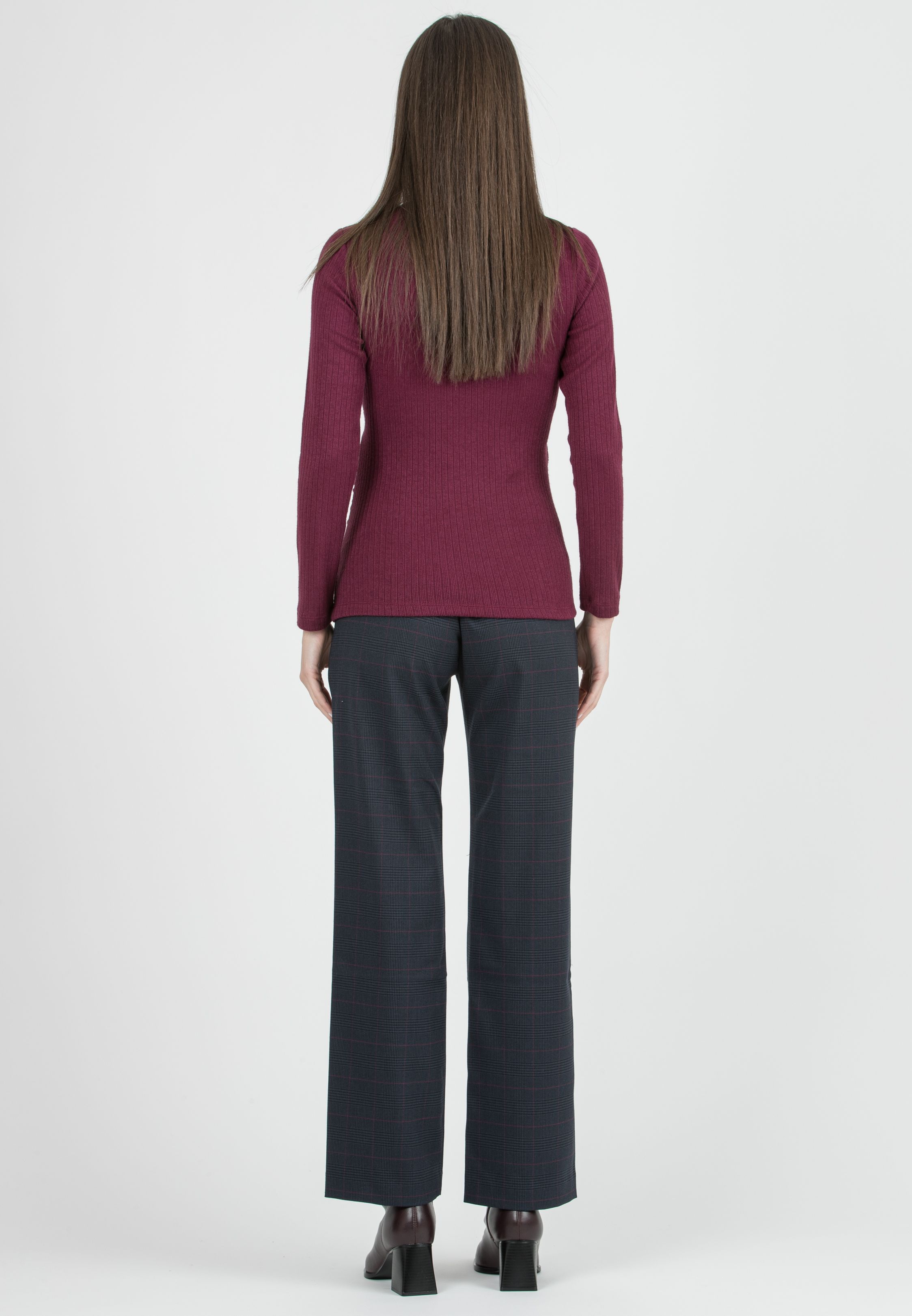 ALEX - Pantalone Premaman in Fantasia (Ciclamino)