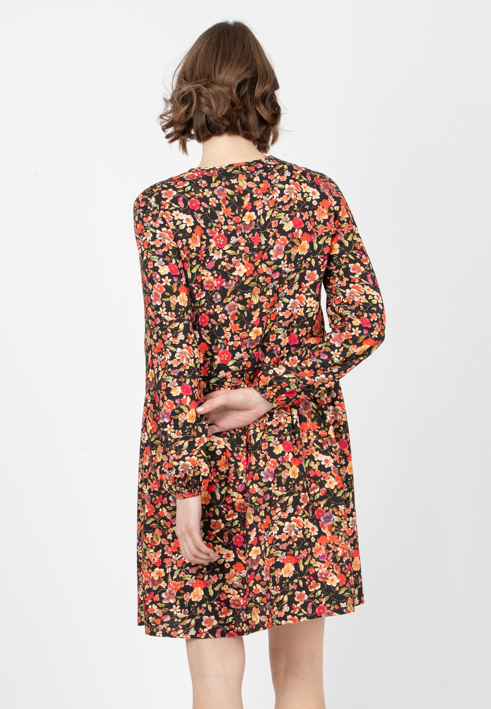 CHLOE M/L - Abito Premaman & Allattamento con Bottoncini Frontali (Nero, XS)