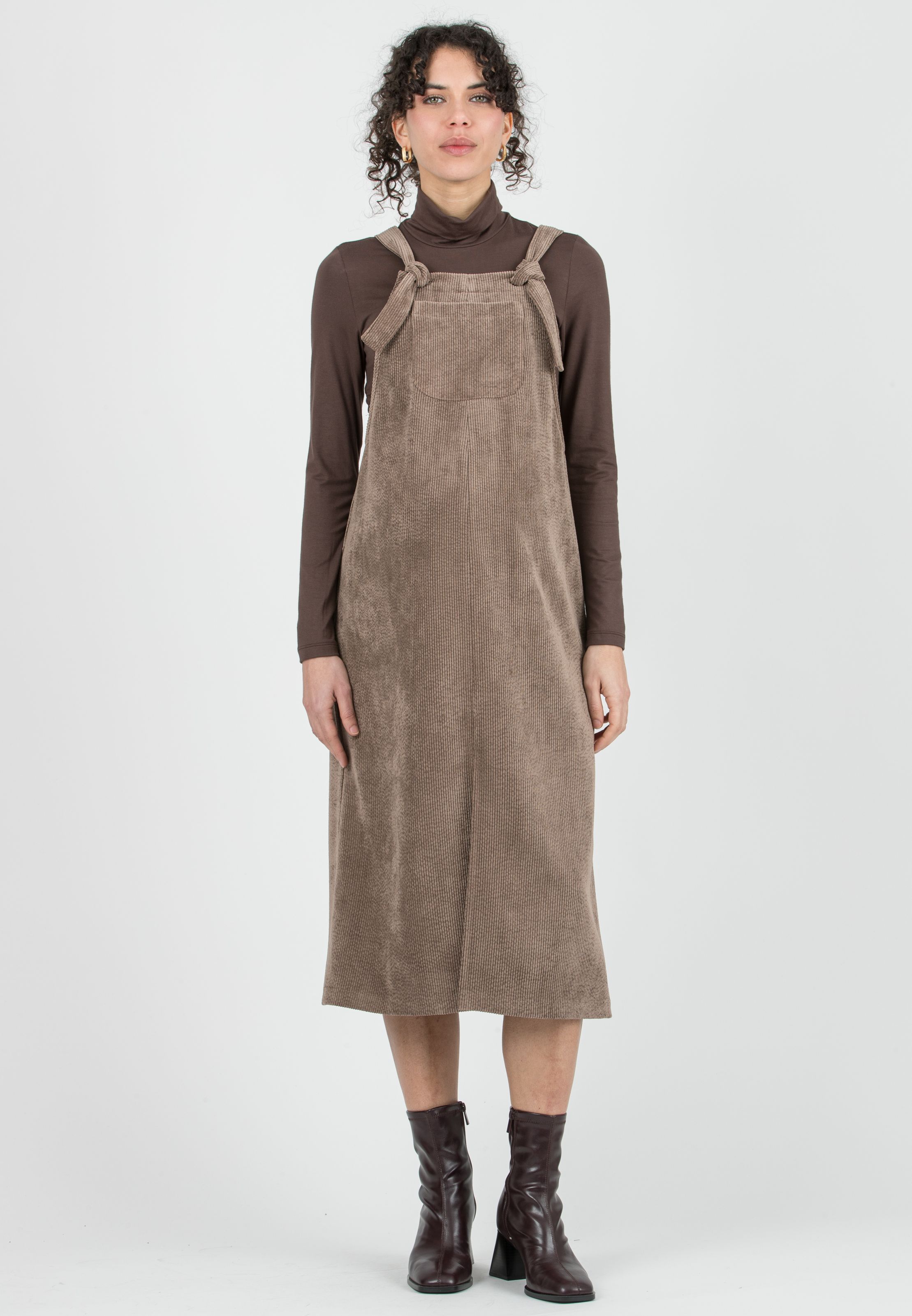 PAMELA – Maternity Corduroy Pinafore (Corda)