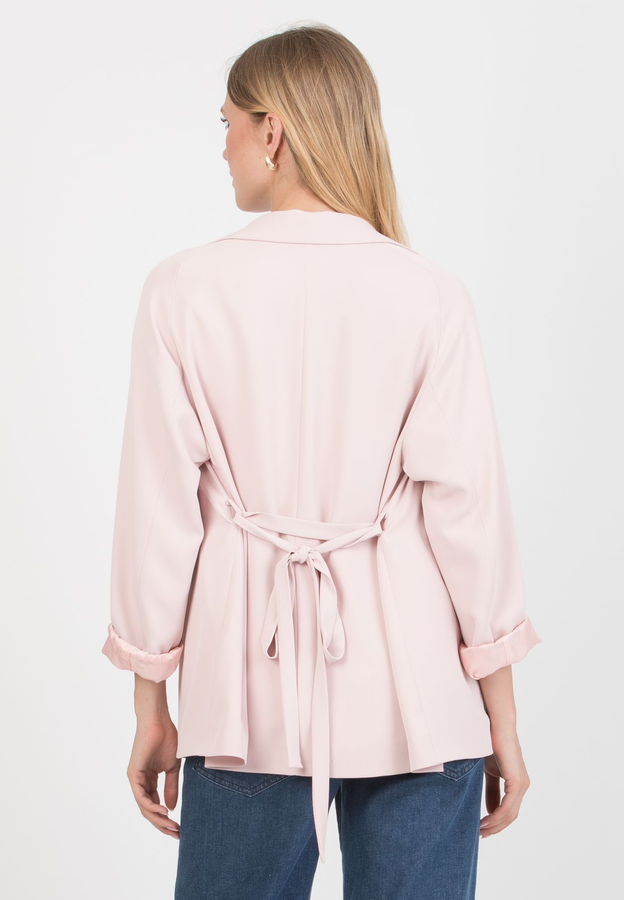 ROBERTA - Maternity Blazer in Cadì (Rosa)
