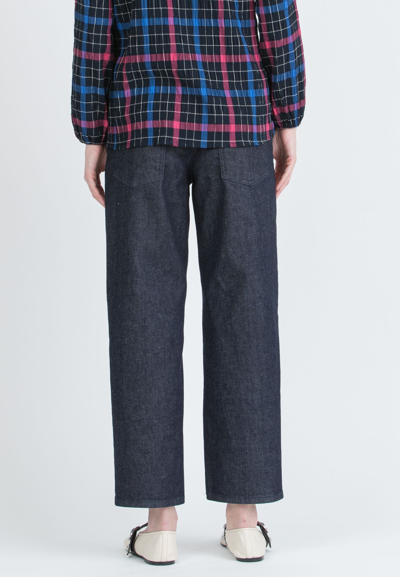 RHIANNA - Balloon Maternity Jeans (Blu Scuro)